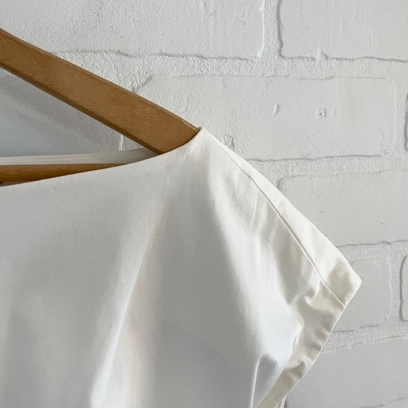 Kate Spade Fiorella Mini Dress Pockets A-line Burgundy Cream Preppy Retro Sz 2 - Picture 7 of 15